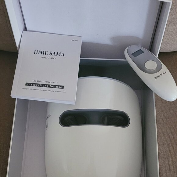 HIME SAMA | Red and Blue LED Light Therapy Face Mask - Picture 2 of 2
